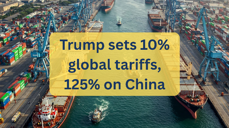 Trump pauses new tariffs, markets rally as trade tensions with China continue to escalate.